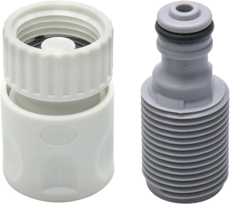 Brass hunter Outboard Motor Quick Connect Flush Kit，Compatible with Mercury, Mariner, Yamaha and Suzuki Outboard Engines White - Image 1
